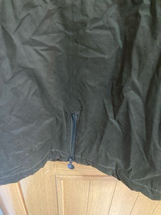 Abrigo verde con forro de borreguito