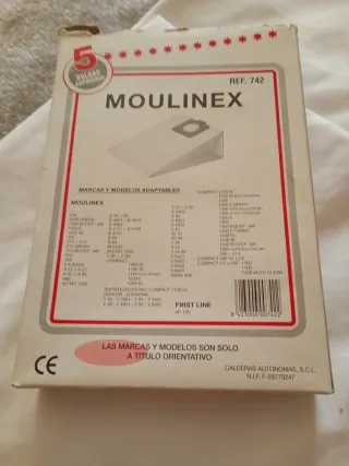 Bolsas Aspiradora Moulinex
