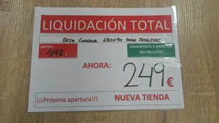 MESA DE COMEDOR MADERA NUEVA