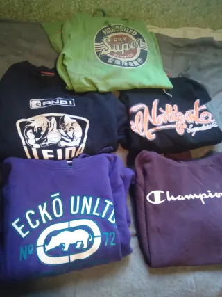 Lote sudaderas de marca