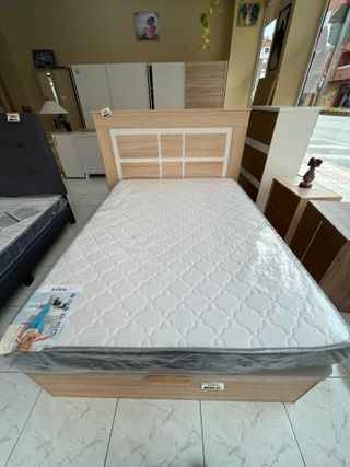 Canapé cama madera 2 colores