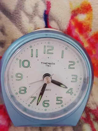 Despertador Timemark 1982 Azul