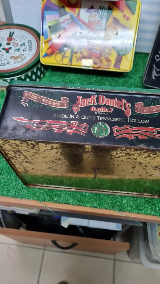 Lote 7 Cajas Metálicas Vintage