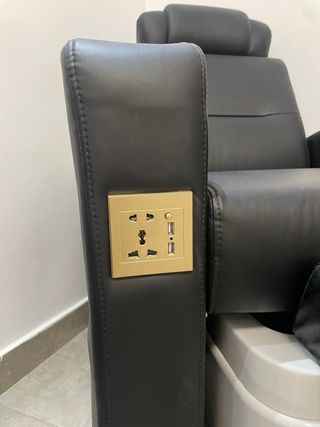 Sillón Relax Pedicura Negro