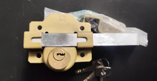 Cerrojo de seguridad redondo con 3 llaves