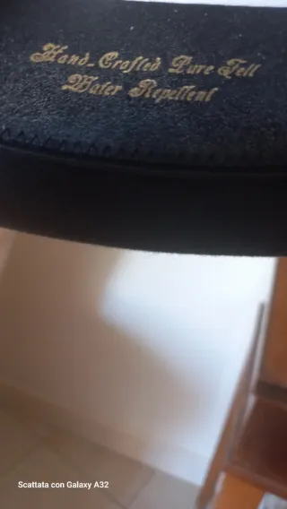 Cappello uomo Foresto Torino nero