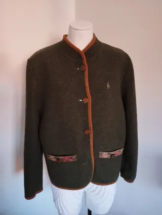 Auténtica chaqueta lana virgen austriaca