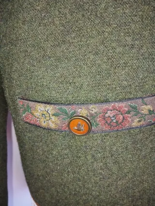 Auténtica chaqueta lana virgen austriaca