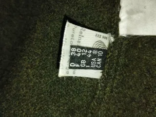 Auténtica chaqueta lana virgen austriaca