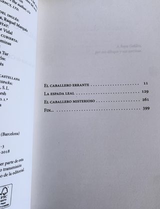 El caballero de los Siete Reinos - 1a Edición 2018