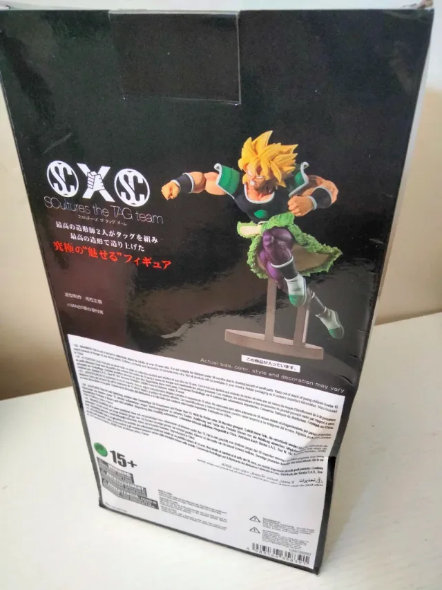 Figura Broly Super Saiyan Z-Battle. Dragón Ball