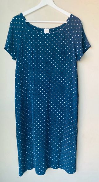 Vestido Petits Hauts azul lunares
