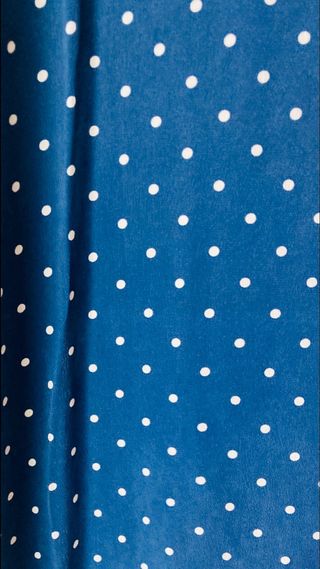 Vestido Petits Hauts azul lunares