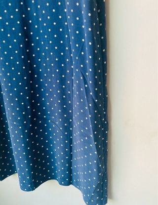 Vestido Petits Hauts azul lunares