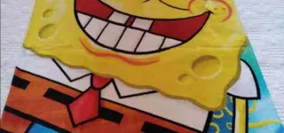 Toalla Playa Bob Esponja Algodón