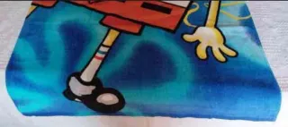 Toalla Playa Bob Esponja Algodón