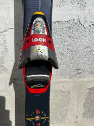 Esquís Rossignol 183 cm NUEVOS + fijaciones Look