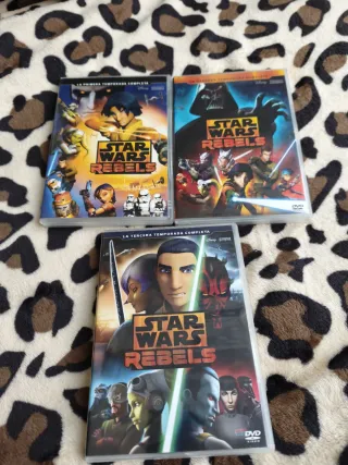 Star Wars Rebels DVD Temporadas 1-3 Español