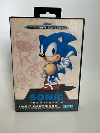Sonic The Hedgehog Sega Mega Drive