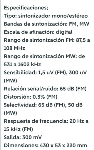 Receptor Technics Quartz ST-600 Made in Japan