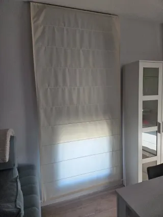 Estores Opacas Lino Beige 120x250