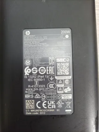 Cargador HP serie Victus 15-fa1000 Original 200W