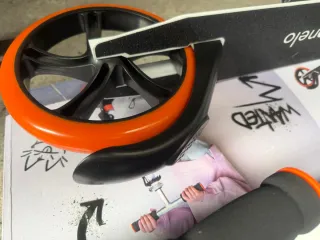 Patinete Urbano Lionelo Luca XXL Blanco/Naranja