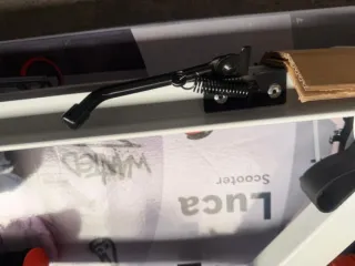 Patinete Urbano Lionelo Luca XXL Blanco/Naranja