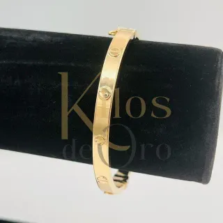 Pulsera rígida tornillos hueca