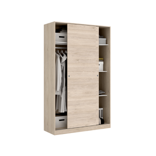 Armadio 2 Ante Scorrevoli 120x204x50 Naturale