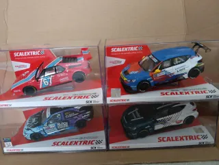 Lote 4 Coches Scalextric SCX