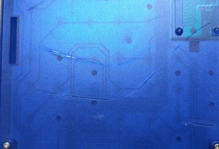 Tastiera multimediale PC Vintage PS2 blu