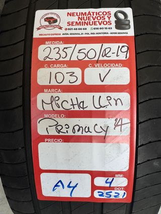 Neumático Michelin Primacy 4 235/50 R19