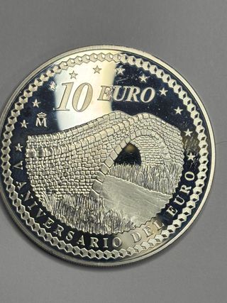 Moneda 10 Euros España 2007 Puente