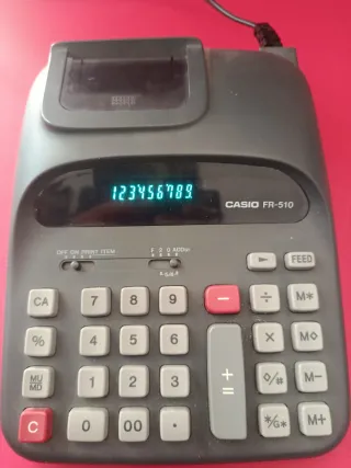 Calculadora Impresora Casio FR-510