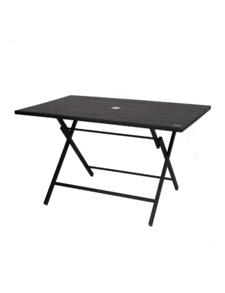 Tavolo pieghevole Aktive da giardino in acciaio 120x75x70 cm