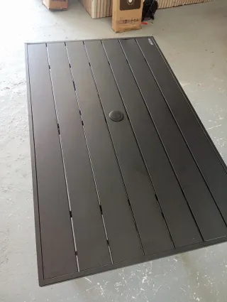 Tavolo pieghevole Aktive da giardino in acciaio 120x75x70 cm