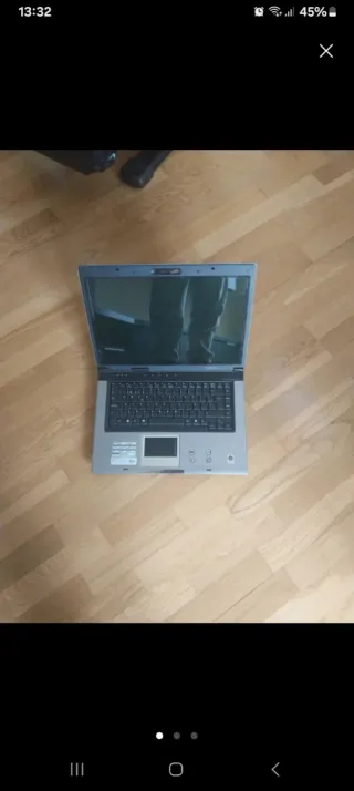 Portátil Negro/Plateado