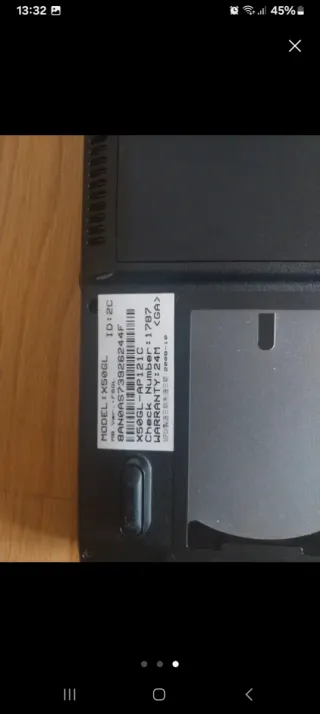 Portátil Negro/Plateado