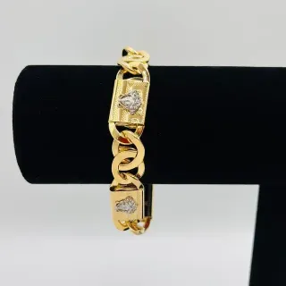 Pulsera Cartier Medusa Bicolor 12MM 18K