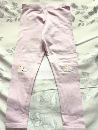 Set 4 Leggings Bambina 6-7 anni.