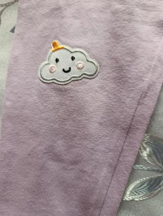 Set 4 Leggings Bambina 6-7 anni.