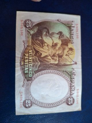 Billete 25 Pesetas Banco de España 1931