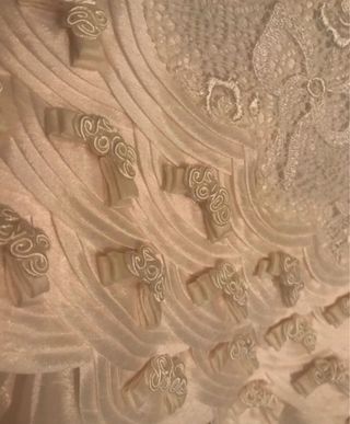 Vestido de Novia Talla S Encaje Blanco Roto