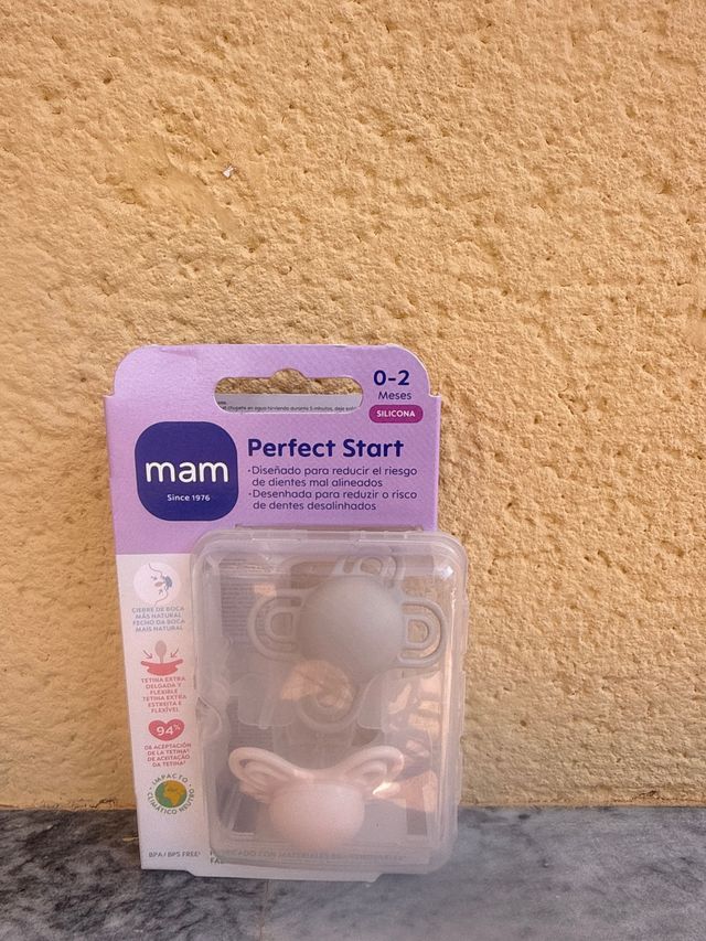 Chupete Mam Perfect Start 0-2 Meses Silicona