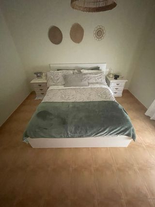 Estructura Cama Blanco 176x209 cm