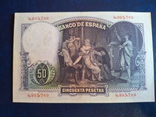 Billete 50 Pesetas Banco de España 1931