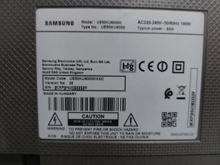 Samsung TV 50” UE50KU6000KXXC