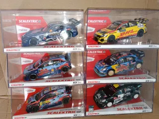 Lote 6 coches Scalextric