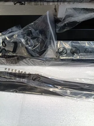 SONGMICS Escritorio Eléctrico, Regulable 140x60 cm